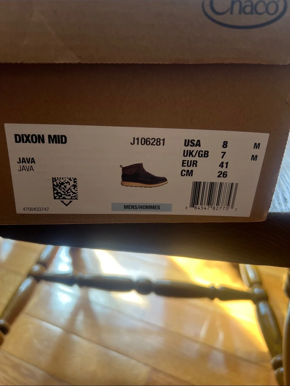 Chaco Men's Black and Brown Leather Chukka Boots